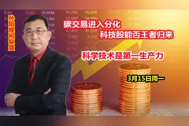 碳交易进入分化，科技股能否王者归来视频封面
