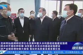 王忠林到仙桃调研经济社会发展和重大水利基础设施建设视频封面