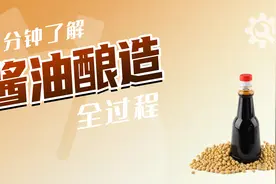 大豆是怎么变成酱油的？用传统酿造工艺，发酵12个月，味道才好吃视频封面