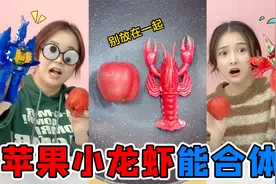 苹果小龙虾千万不能放在一起！“合体”后太惊人，竟然会变机器人视频封面
