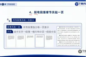 word段落章节另起一页、段落章节分页、快速分页、内容批量分页视频封面
