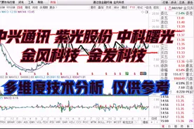 金风科技 中科曙光 中兴通讯 紫光股份 谁能后来居上 走主升浪？视频封面