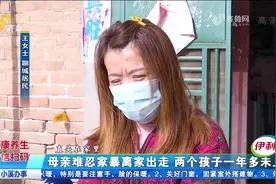 无法忍受丈夫家暴离家出走，两个孩子一年多未上学，女子心疼痛哭视频封面