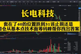 长电科技：套在了山顶上该止损或加仓从股东人数让你一眼看穿