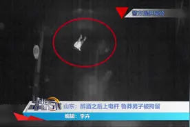邻里纠纷想不开，醉酒爬10米电线杆，鲁莽男子被拘留视频封面