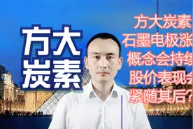 方大炭素 石墨电极涨价概念会持续 股价表现会紧随其后？#股票视频封面