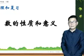 六年级下册数学《整理复习：数的性质和意义》，整理复习巩固数学视频封面