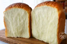 鲜奶牧场吐司|Milk ranch toast 高含水量 微咸口味 极致柔软拉丝视频封面