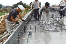日本普通住宅地基部分浇筑混凝土，也太厚实了，难怪地震都不怕视频封面