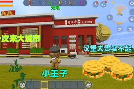 迷你世界：小王子第一次吃麦当劳，身上没钱！辣条服务员自掏腰包视频封面