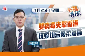 点观香港｜1月25日｜双病毒夹击香港　抗疫切忌优柔寡断视频封面