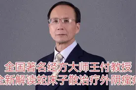全国著名经方大师王付教授全新解读蛇床子散治疗外阴瘙痒视频封面