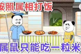 假如按照属相打饭，属鼠只能吃一粒米视频封面