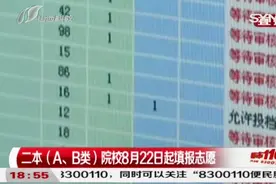最新公告！8月22日起，二本（A、B类）院校开始填报志愿|都市110视频封面