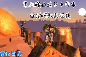魔兽世界怀旧服：黑云峰上被逼婚的小母牛风歌，由我喵叔来拯救！视频封面