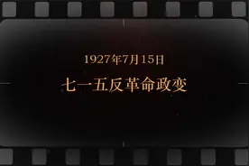 红色血脉——党史军史上的今天｜7月15日 七一五反革命政变视频封面