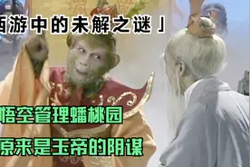 揭秘孙悟空管理蟠桃园背后的真相，原来都是玉帝的阴谋！视频封面