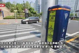 陆家嘴的这个交通灯由行人做主 视障人士也能用！视频封面