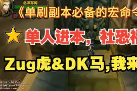 WLK单刷祖格老虎、DK马必备宏命令（单人成团）视频封面