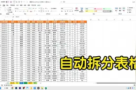 数据透视表与超级表强强联合，在总表中输入数据，自动拆分到分表视频封面