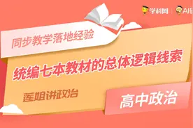 [高中政治]统编七本教材的总体逻辑线索视频封面