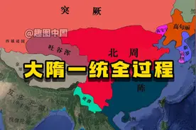 大隋王朝一统天下全过程，北元魏，分东西，宇文周，与高齐。视频封面