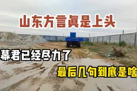 山东方言听懂就是老乡，尤其是最后一句！