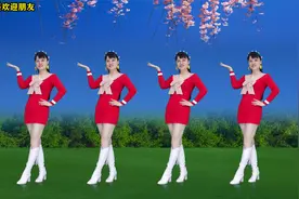 华美舞动广场舞《爱情十八拍》歌醉舞美，邀您共赏视频封面