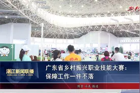 广东省乡村振兴职业技能大赛：保障工作一件不落视频封面