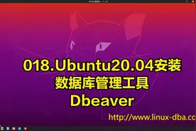 018.Ubuntu20.04安装数据库管理工具 Dbeaver视频封面