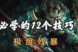 超神解说：必学的12个技巧，傲之追猎者狮子狗，极度残暴视频封面