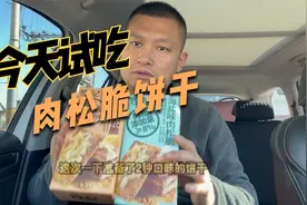同事都推荐的办公室零食肉松脆饼干到底怎么样视频封面