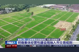 《土地管理法实施条例》9月1日施行 集体经营性建设用地入市交易视频封面
