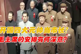 开国四大元帅当市长，毛主席的安排有何深意？（一）视频封面