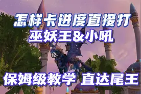 【小软】如何卡巫妖王&小吼进度？保姆级教学！直接打尾王真香！