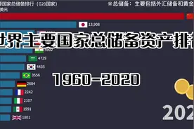 世界主要国家总储备排行，中国连续15年第一。视频封面