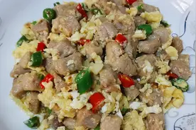 教你瘦肉和鸡蛋这样做，鲜香美味，相当解馋，简单易学一看就会视频封面