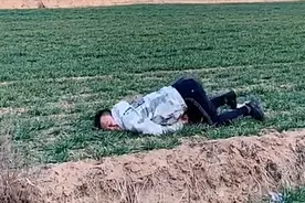 全网都在挑战“蛆”爬表演，水泥地算什么？能上山下海才叫牛视频封面