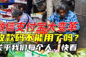 明年3月1日起，微信支付宝个人收款码将禁止商用！小商贩怎么办？视频封面