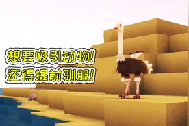 迷你世界90：想要吸引动物，还得提前驯服！宝妈趣玩视频封面