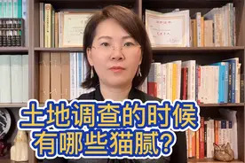 土地调查时，有哪些猫腻？【我是宋静律师，请关注我】视频封面