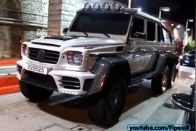 全球限量一台 Mansory 卖炭翁改装奔驰G 6X6 ONE OF ONE视频封面