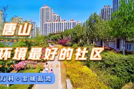 唐山环境最好的社区，被河水环绕，遛弯的人络绎不绝！视频封面