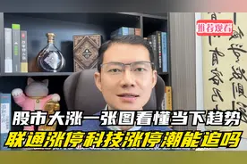 股市大涨一张图看懂当下趋势！联通涨停虚拟现实涨停潮能追吗？视频封面