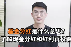 基金分红是什么意思？了解现金分红和红利再投资视频封面