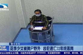 武汉：花季少女被抛尸野外 凶犯逃亡22年终落网视频封面