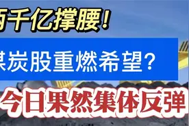 两千亿撑腰！煤炭股再度沸腾！今日果然集体反弹…视频封面