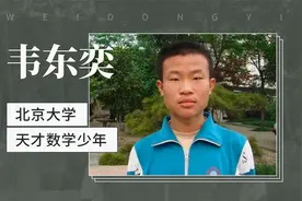 北京大学天才数学少年——韦东奕视频封面