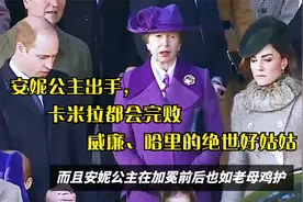 王室钢铁直女安妮公主：卡米拉的克星，威廉哈里两兄弟守护神视频封面