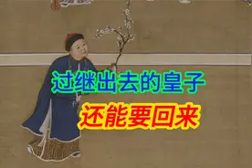 乾隆的爱孙绵恩，被过继给了皇三子永璋，为啥又给要回来了视频封面